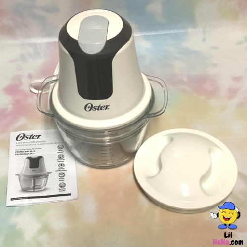 Oster 3 Cup Mini Chopper With Glass Bowl 